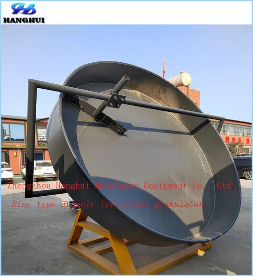 Disc Pan Organic Fertilizer Granulator, Fertilizer Granulator Machine, Disc Granulating Machine