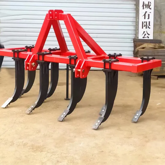 Efficient Deep Tillage Agricultural Sharp Tool Tractor Rear Subsoiler