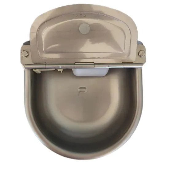 Livestock Drinking Bowls Animals Water Feeder Bowl with Float Valve