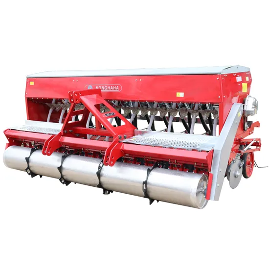 20 Rows Wheat Seed Drill Rice Seeder, Good Quality Seed Fertilizer Drill