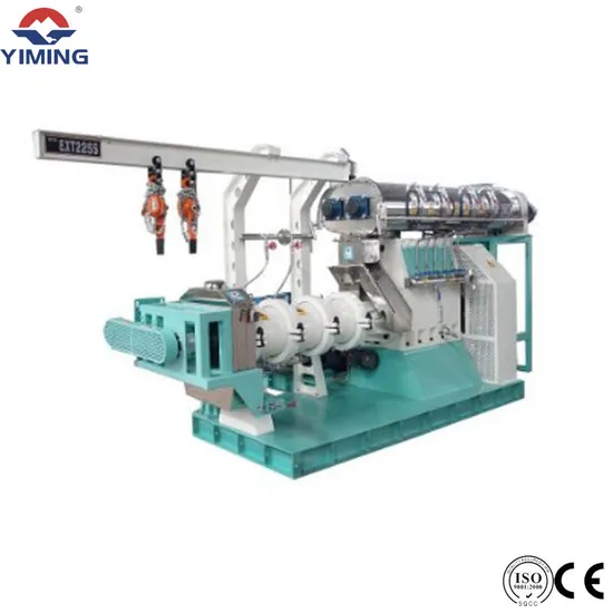 Floating Fish Pellet Feed Extruder Pet Food Extruding Machine