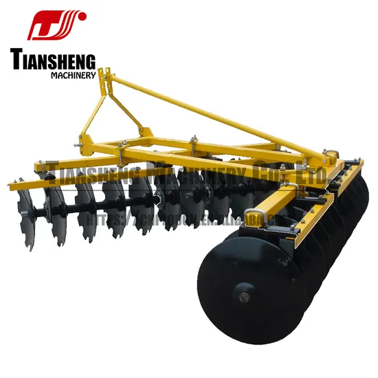Agricultural Machinery Tractor Three Point Mounted 65mn Steel Middle Duty Offset Disc Harrow