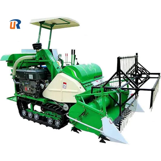 Soybean Wheat Rice Harvesting Machine Home Use Mini Combine Harvester