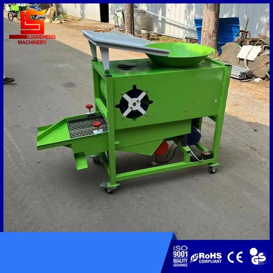 2022 New Style Electric Garlic Separating Selecting Machine Garlic Clove Separator Double Motor