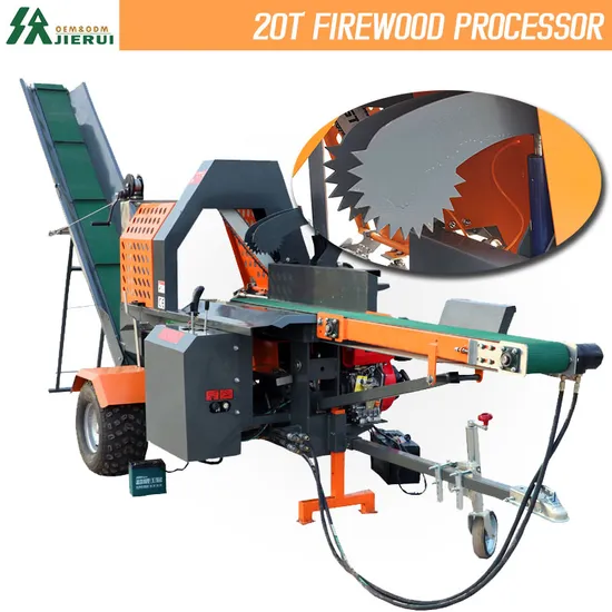 Forestry Machine Firewood Processor Wood Cutting Processor Log Splitter