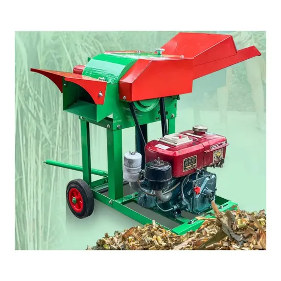 China Manufacturer Diesel Powered Hay Cutter Stalk Cutter Chaff Grass Cattle and Sheep Feed Chopper