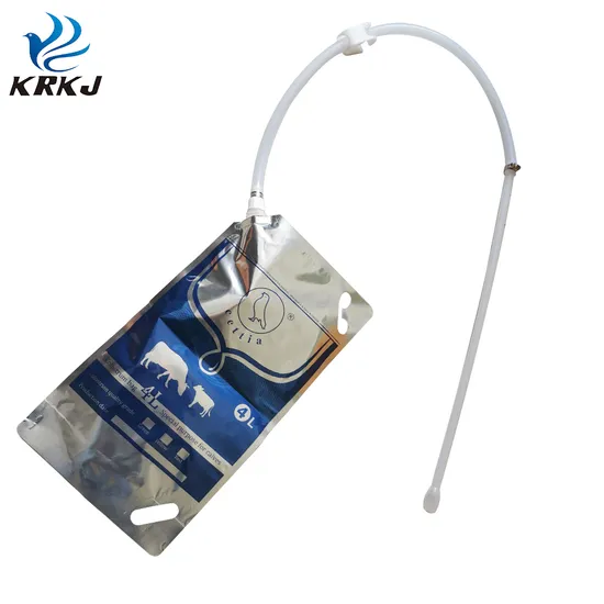 2L 4L Drencher Probe Colostrum Sets Perfect Udder Colostrum Bags for Calf