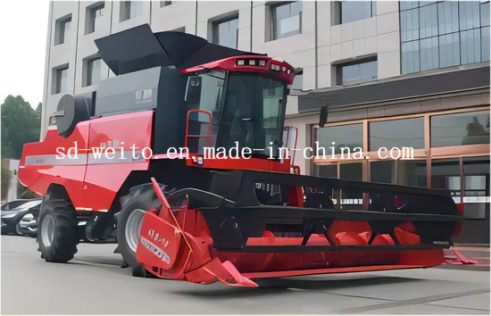 Agricultural Machinery Farming Harvesting Machine Working Width 5400 mm Combine Harvester for Wheat Soybean Sale