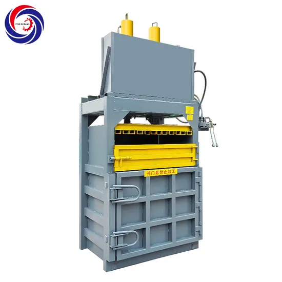 New Vertical Bottle Press Baler / Cardboard Hydraulic Packaging Machine / Can Waste Plastic Waste Paper Baler