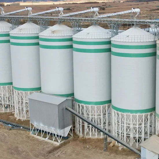Silo Storage Grain Silo 200-2000tons Feed Flat Corn Silo