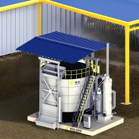 High Adaptability Material Accumulation Mixed Fermentation Tank Organic Fermentation Tank Using Manure