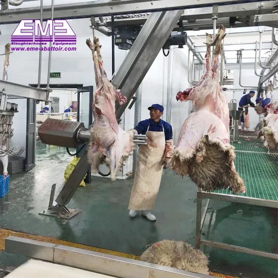 Automatic Abattoir Machinery Cattle Sheep Goat Slaughtering Equipment for Meat Processing Machine