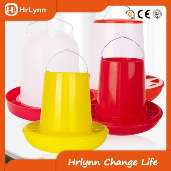 Customizable Colors and Company Logo Poultry Chicken Feeders Drinnkers