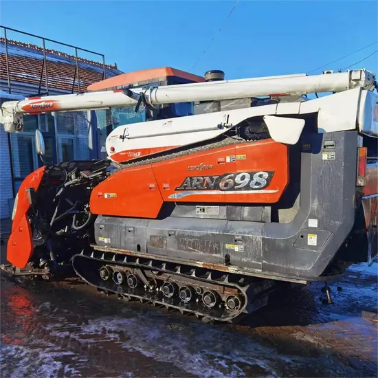 Good Quality Used Kubota Combine Arn698 570 585 Ar80 70 90