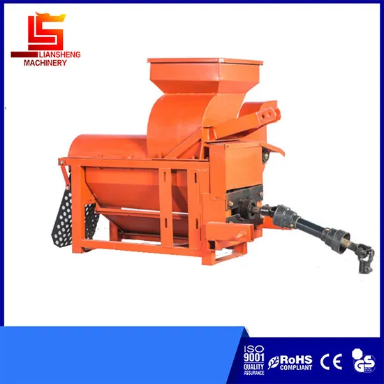 Corn/Maize Thresher Sheller Matched with Diesel Engine/Electric Motor/Pto Driven High Efficiency 4-5 T/H