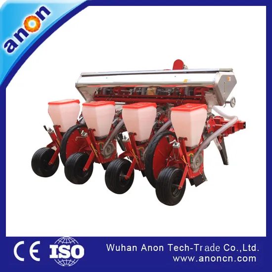 Anon Hot Sale High Quality Pneumatic 4 Rows Corn Seeder Planter Maize Seeder Corn Planter
