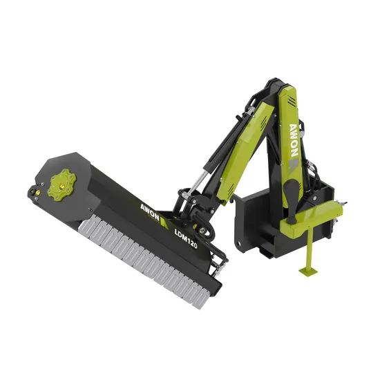 Skid Steer Attachment Boom Mower