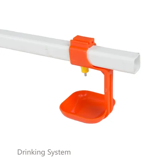 Agricultural Machinery Poultry Farm Chicken House Ground Deep Litter Breading Nipple Drinking with Pan Feeding Nipple Drinking System Ventialtion Air Inlet