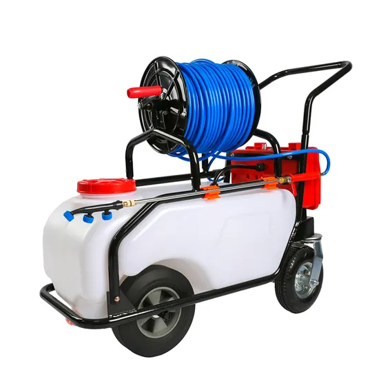 Rainmaker Factory Price 60 Liter Agricultural Garden Portable Pesticide High Pressure Irrigation Weed Trolley Electric Battery Sprayer