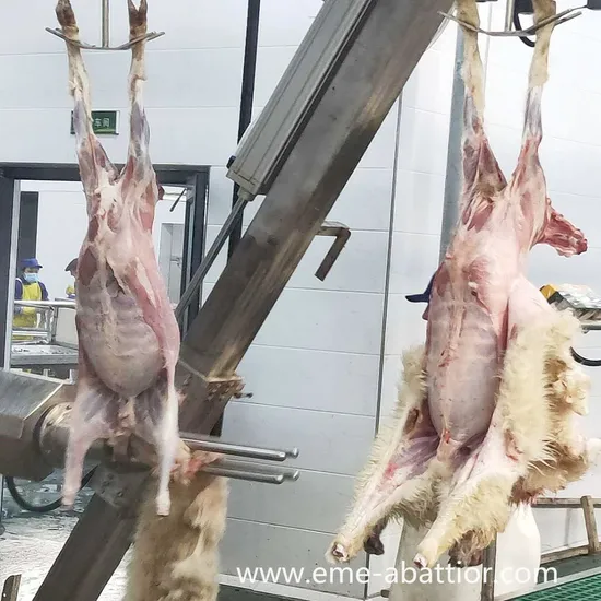 High Quality 300 Heads Per Hour Pneumatic Sheep Skin Puller Machine Abattoir Machinery Slaughterhouse Goat Slaughter Slaughtering Equipment