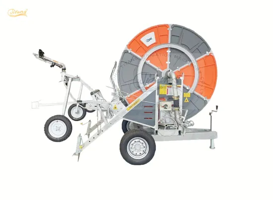 Titans 75-300 Hose Reel Irrigation Machine with Rain Gun Sprinkler for Farm Irrigation