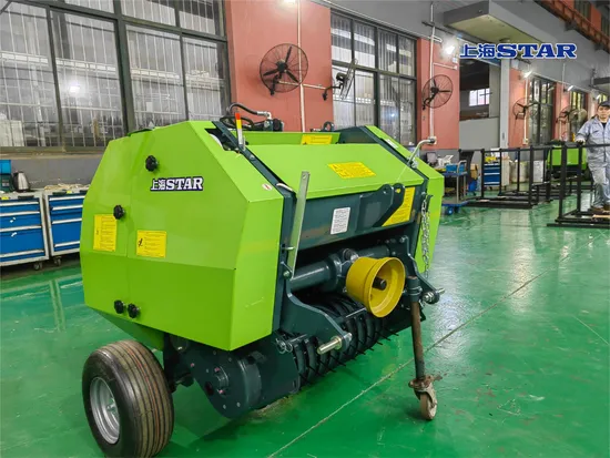 Lightweight Mini Round Hay Baler with Shanghai Star of Agricultural Machinery of Round Baler