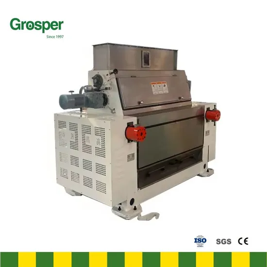 Grosper Corn Flaker Equipment Suitable for Small Feed Mills, with CE, ISO Certification