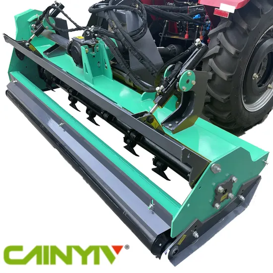 Automatically Open The Back Cover Flail Mower