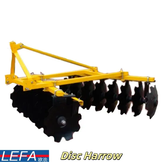 1.3m Width 3-Point Disc Harrow Plow for Four Wheel Tractor in Europe Standard
