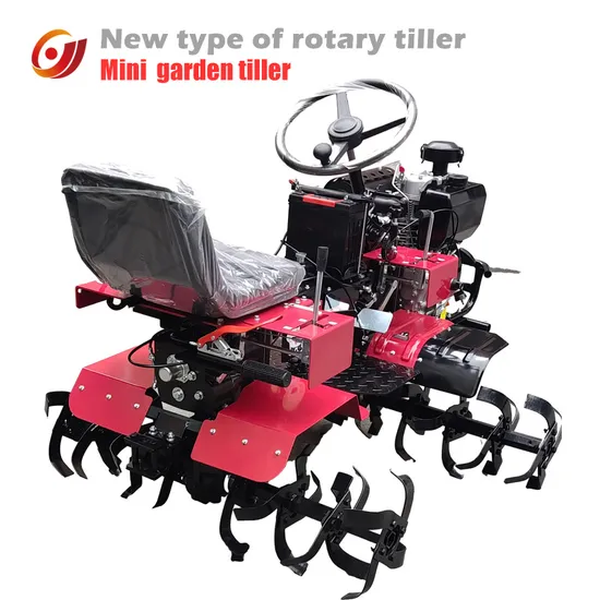 Euro 5 Certified Drive Tiller Lawn Mower Mini Tiller Machine CE