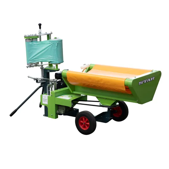 Efficiency Convenivent Wrapping Machine for Round Hay Baler Helpers