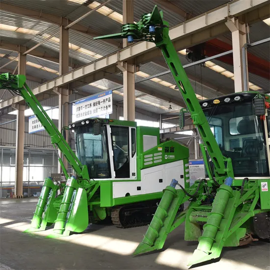 Hydraulic Driven Combined Agricultural Machinery Sugarcane Harvester for Large Plantations
