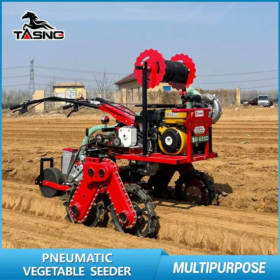 Automated Safe Reliable Stability on Ridge Self Propelled Pneumatic Vegetable Seeder for Farm/Agriculture/Greenhouse Beet/Cabbage/Onion/Mooli/Carrot/Flower
