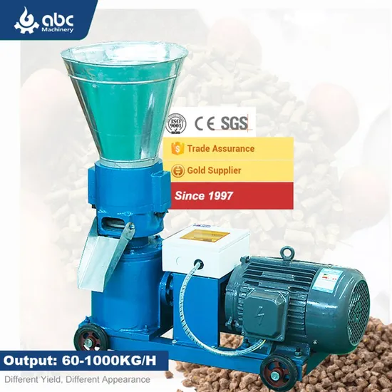 Best Multifunctional Electric Animal Cattle Poultry Chicken Feed Making Machine for Pelletizing Manufacturing, Broiler, Cow Sjao