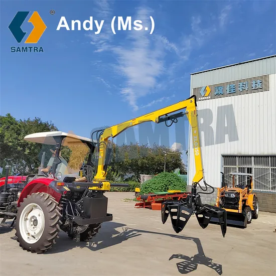 24-Year Factory Wholsale Three Point Long Boom Hydraulic Palm Oil Fruit Crane Ffb Grabber for Picking in Malaysia/Indonesia/Colombia/Thailand/Cambodia