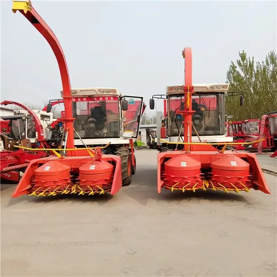 Corn Silage Harvester Combine Crawler Silage Harvesting Machine Silage Harvester