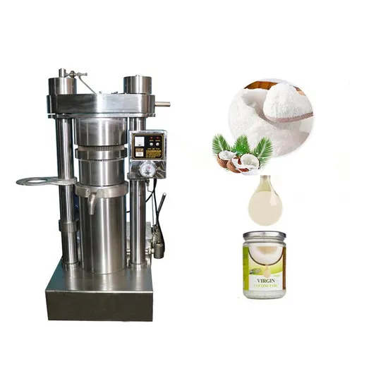 Hydraulic Avocado Oil Extraction Machine Cold Linseed Sesame Castor Cocoa Butter Coconut Oil Press Machine