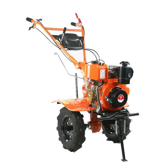 Diesel Cultivator Tiller Mini Crawler Tractor Agricultural Machinery Power Rotary Tiller Power Weeder