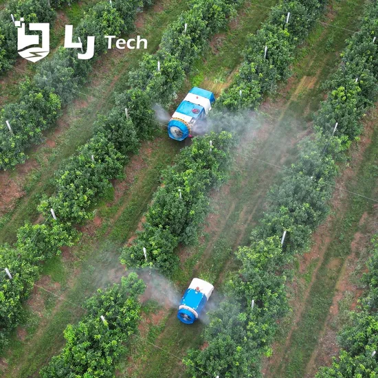 Chinese OEM Supplier Agricultural Spraying Fumigating Ground Drone Agricola for Greenhouse Orchard