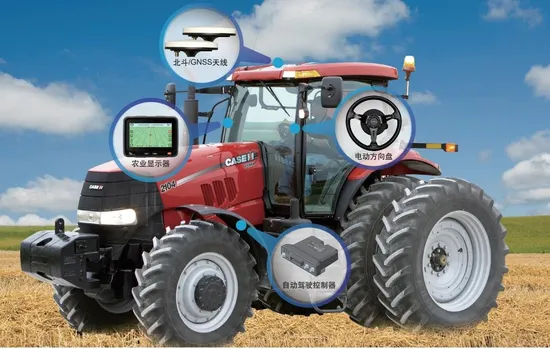 Jt408 Tractor Guidance System High Precision GPS Guidance System