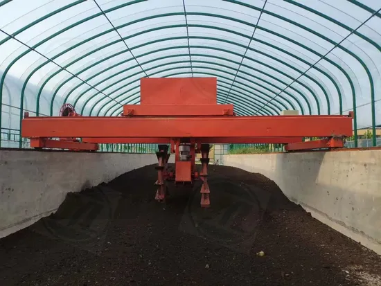 Fertilizer Fermentation Equipment Chicken Manure Compost Machines Fertilizer Machine Line