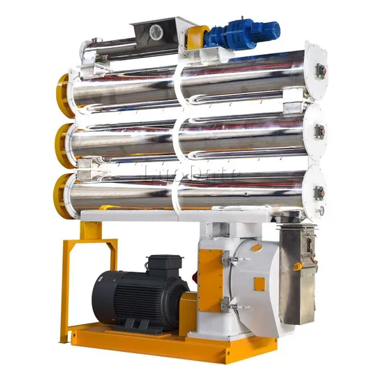 2024 Brand New Automatic Animal Pellet Press Machine Machine Feed Pelletizer Machine Granulating Feed Granulator