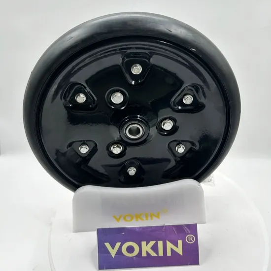 370X50 mm 2" Metal Half Closing Wheel for Maschio Gaspardo, John Deer, Vaderstad