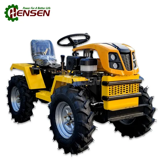 12-18 Compact Farming Equipment Agricultural Small Tractors Mini Tractor 4X4 4WD Agricultural Machinery Farm Tractor