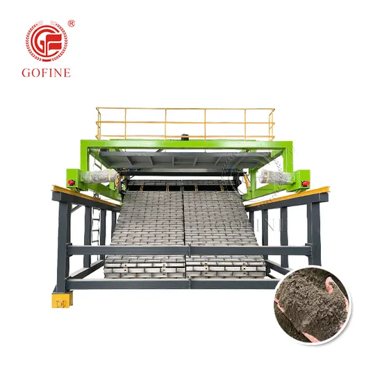 Mobile Organic Fertilizer Compost Turner of Food Waste Municipal Sludge