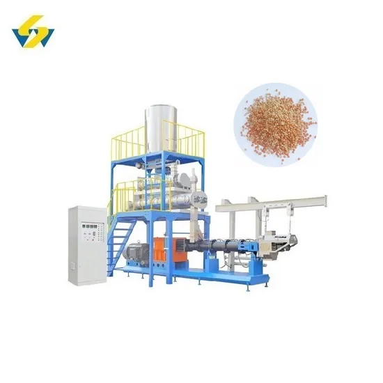 Double-Screw Floating Cat Fish and Animal Feed Extruder Pelletizer Dryer Flavoring System and Packing Solution Making Machine