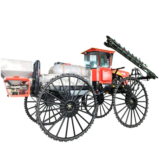 800L Agricultural Insecticide and Fertilization Self Propelled Tractor Boom Sprayer