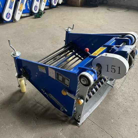 All-Weather Operation 4UC-100 Moving Blade 1060*1170*590mm Working Size Agriculture Potato Harvester