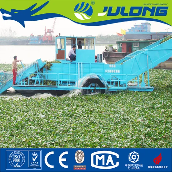 Full Hydraulic Automatic Aquatic Weed Harvester for Low Price