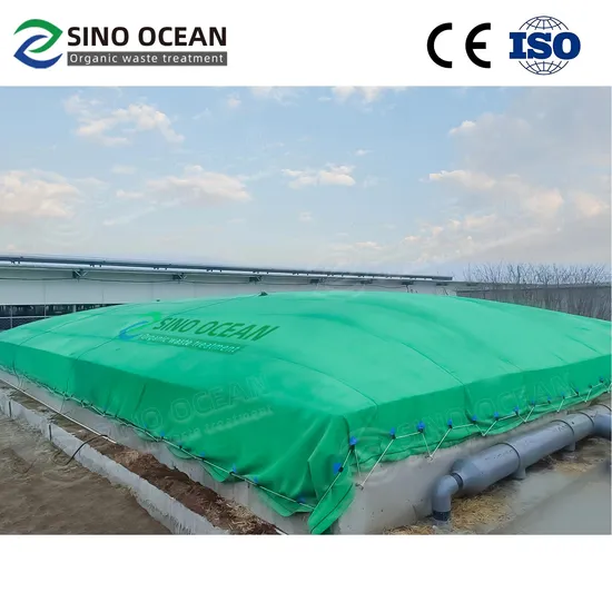 Cow Dung Sludge Vertical Fermentation Tank Organic Waste Composing Equipment Animal Waste